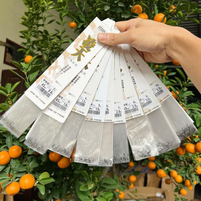  Thẻo Đôi Buộc Sẵn Câu Đài Thẻo Câu chép trắm rô phi Chuang Wei TRY&V LC-16 Câu Cá Bắt Cá Đi Câu Fishing Nam Đồng 