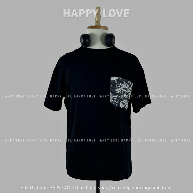Product Introduction of Đồ đôi nam nữ mùa hè hàn quốc áo thun nam váy nữ dáng dài màu đen kèm dây thắt nơ HAPPYLOVE H181 14