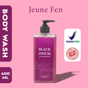 BPOM JEUNE FEN Collagen Body Wash Moisturizing Shower Gel Sabun Mandi Menghaluskan Mengencangkan Hidrasi kulit 400ml Soap Cair Mencerahkan Tubuh Pencerah