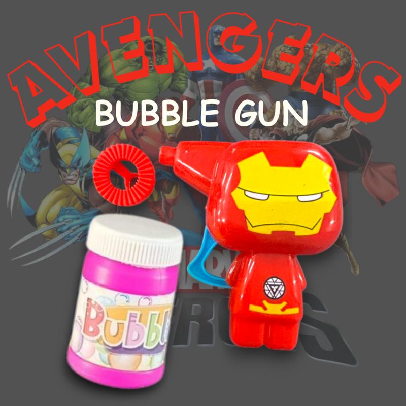 [MRSAVE] Avenger Bubble Gun Toy No Battery Kids Outdoor Toy/Buih ...