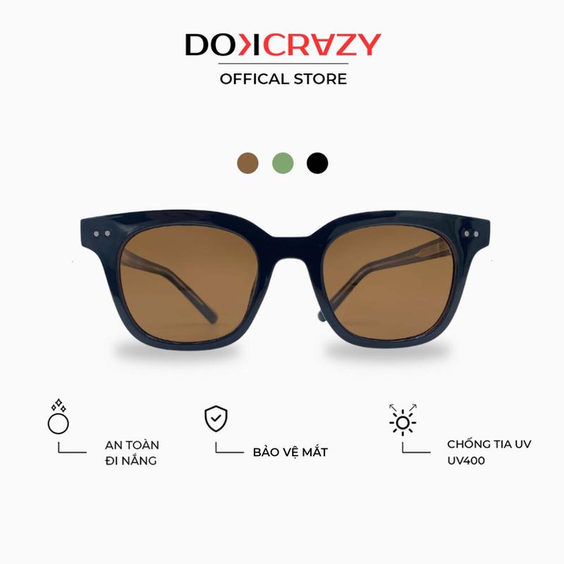  Kính mát thời trang DOKCRAZY MOTHY Streetwear Hot Trend độc đáo chất liệu cao cấp chống tia UV400 Unisex 