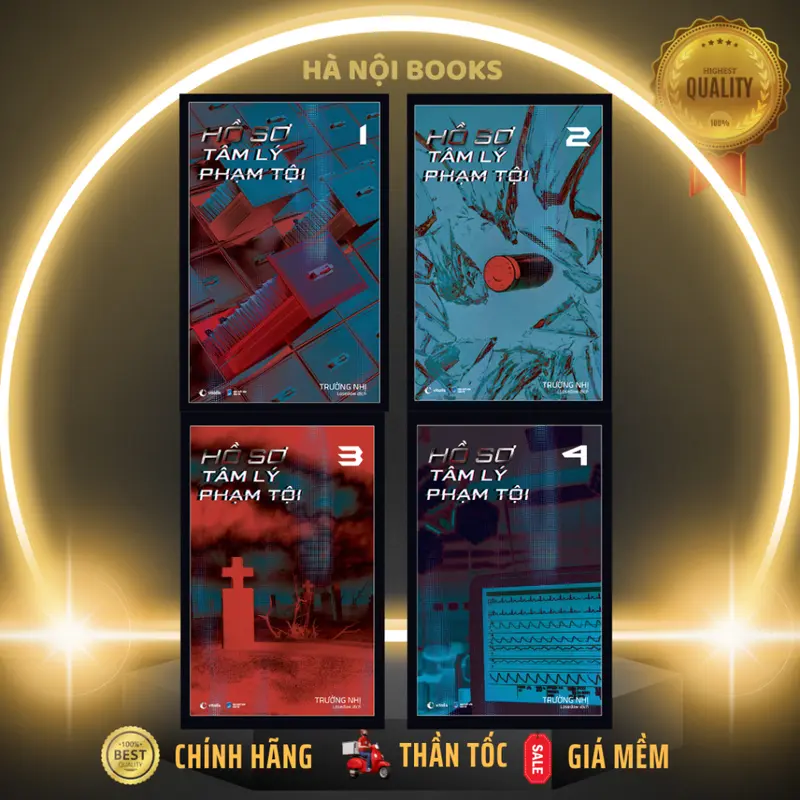 Sách - Hồ Sơ Tâm Lý Phạm Tội (Tập 1, 2, 3, 4, 5 (Tập cuối)) - AZVietNam 0