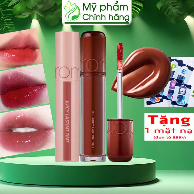 Son Bóng Romand Juicy Lasting Tint Trẻ Trung Ngọt Ngào Full Màu [CHECK HIDDEN TAG]