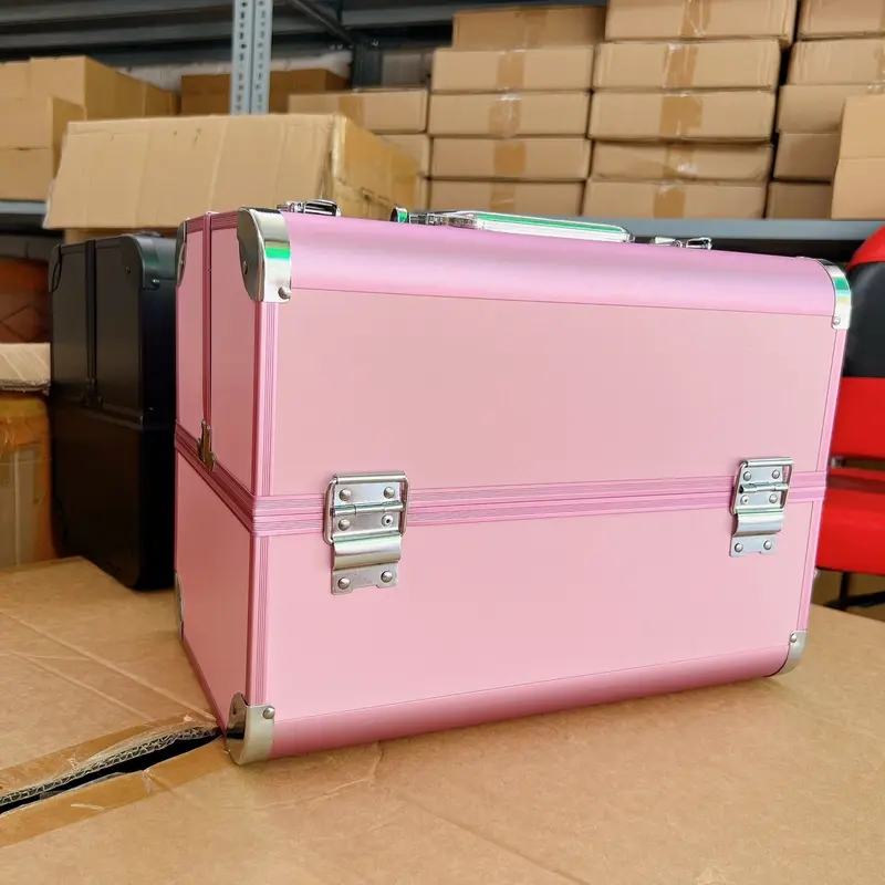 Cốp nhôm 3 tầng size to kích thước (DxRxC) 37x23x28, size 2 tầng 32x21x26cm 8