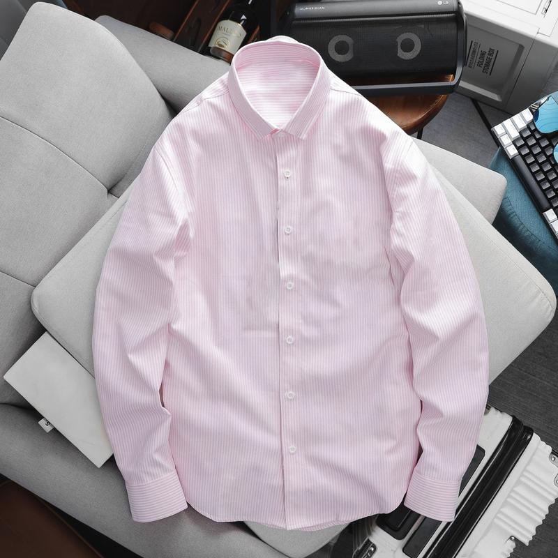[DEAL HÈ 2025] Áo sơ mi Eco Oxford nam, nữ tay dài chất vải phiên bản Eco, trẻ trung, thanh lịch, thoả mái 8