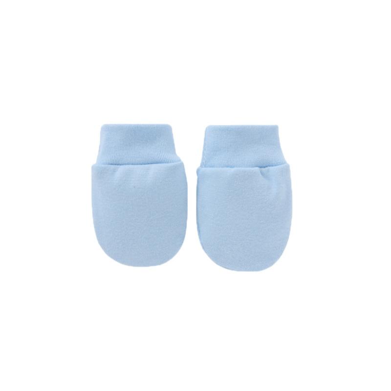 Product Introduction of Two Piece Set of Baby Scratch Resistant Soft Cotton Gloves for Newborn Face Protection 4
