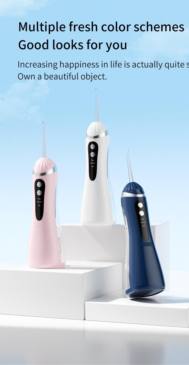 Product Introduction of Electric Water Pick Teeth Cleaning Machine Water Toothpick Removing Residual Teeth Waterpik Oral Dental Instrument 16