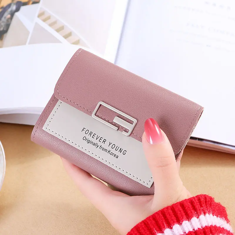 Ví nữ mini siêu đẹp - siêu xinh - Quảng Châu Wallet Hình Chữ Nhật Da 1