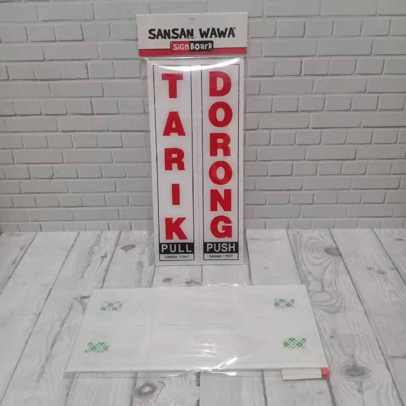 AKRILIK SIGN TARIK DORONG 0