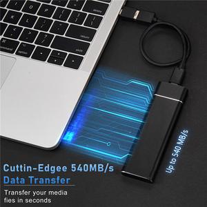 Blowing 4TB External SSD 1TB 2TB 500GB Mobile Solid State Hard Drive USB 3.1 External