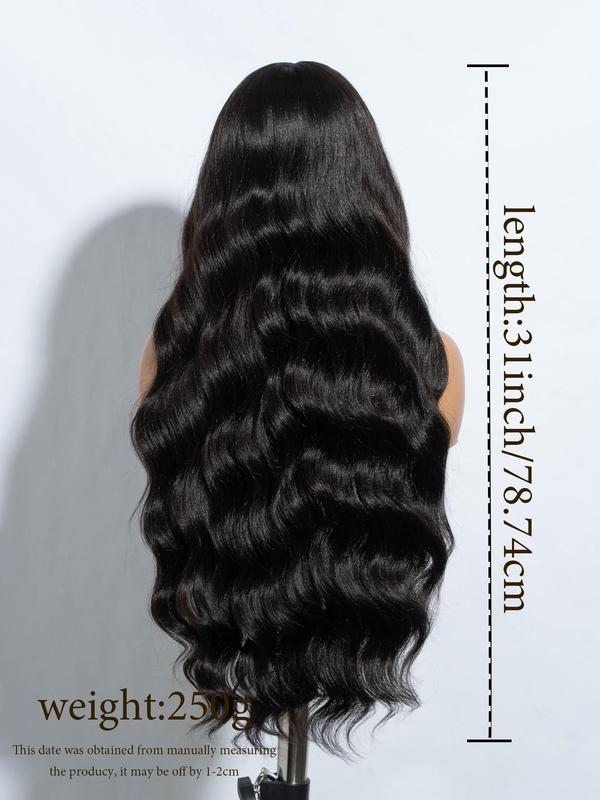 Valentine's Day Long Wavy Synthetic Lace Front Wig As Gift for Girlfriend, 29 Inch Middle Part Wig, Ombre Cosplay Wigs for Women for Girlfriend 7