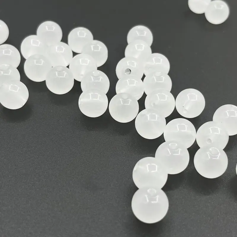 1 Pack 10mm Glitter Glass Bead, Diy Jewelry Making Supplies for Bracelet Necklace, Creative DIY Crafts Bead Charm 8