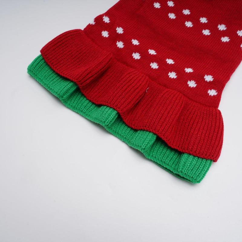 Product Introduction of Cute Tree Pattern Pet Sweater, 1 Count Comfortable Pet Clothes, Pet Clothing for Small Medium Large Dogs & Cats 3