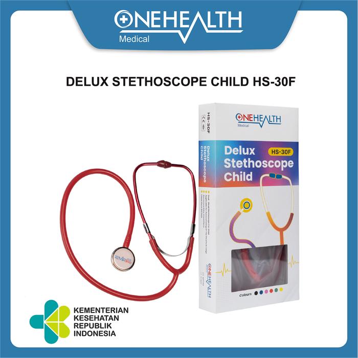Gambar Onehealth Delux Stetoschope Child HS-30F Stetoskop Anak Alat Bantu Medis Untuk Mendengarkan Suara Detak Jantung -  BLACK dari Onehealth Indonesia Kab. Tangerang Tokopedia