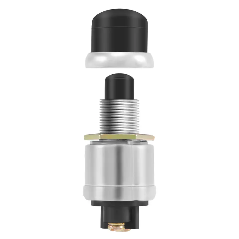12V 50A Waterproof Switch Push Button Cars Boat Track Horn Engine Start 1