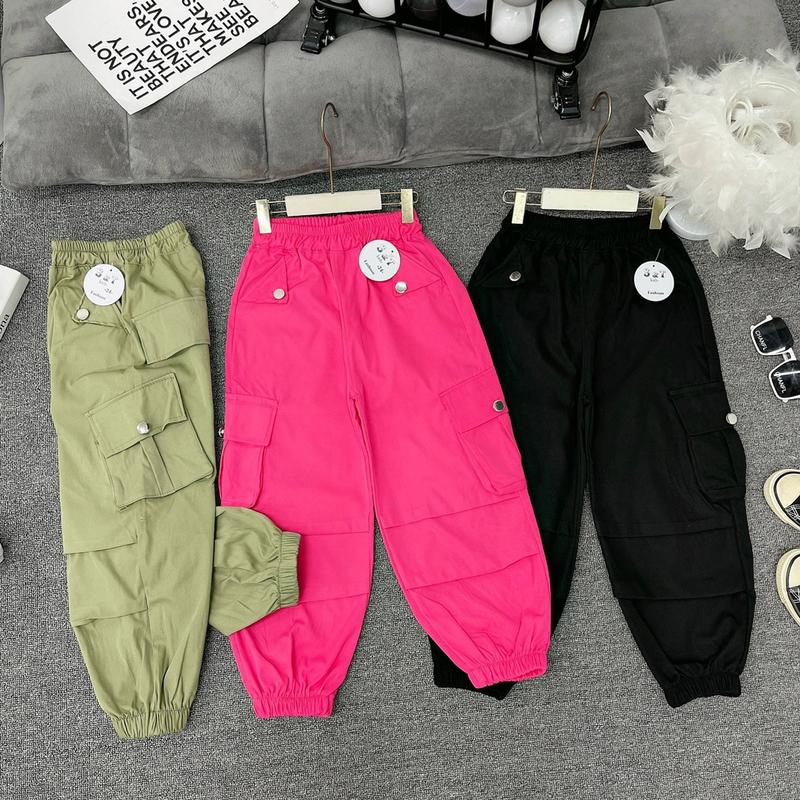  Quần Jogger  túi hộp cho bé trai bé gái   14-30kg chất kaki dày dặn  ko phải gió dù nha  