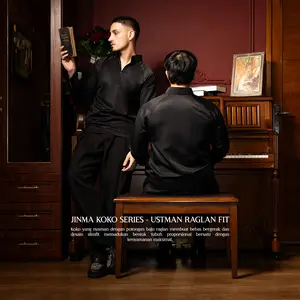 JINMA - Koko Utsman Raglan Kerah Shanghai Koko Series