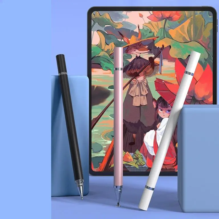 Stylus 2 in 1 ปากกาทัชสกรีนสไตลัส  พกพาง่าย เขียนหน้าจอ ปากกาสไตลัส  ปากกาทัชสกรีน แบบสากล สําหรับโทรศัพท์ พีซี แท็บเล็ต หากสีที่คุณสั่งซื้อไม่ใช่สีที่คุณต้องการ โปรดติดต่อฝ่ายบริการลูกค้าทันทีเพื่อเปลี่ยนสี สัมผัส Tablet.