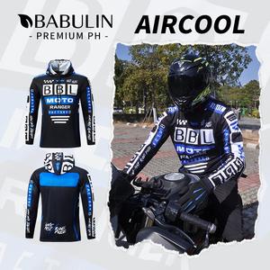 BABULIN motorcycle jersey AIRCOOL longsleeve shirt for man dry fit Sunscreen Breathable elastic