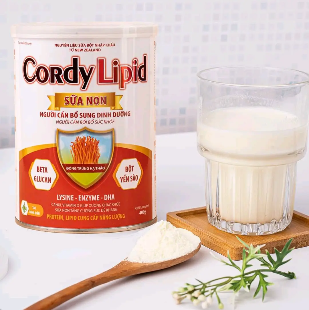 Sữa non Cordy Lipid cho trẻ trên 3 tuổi và người lớn