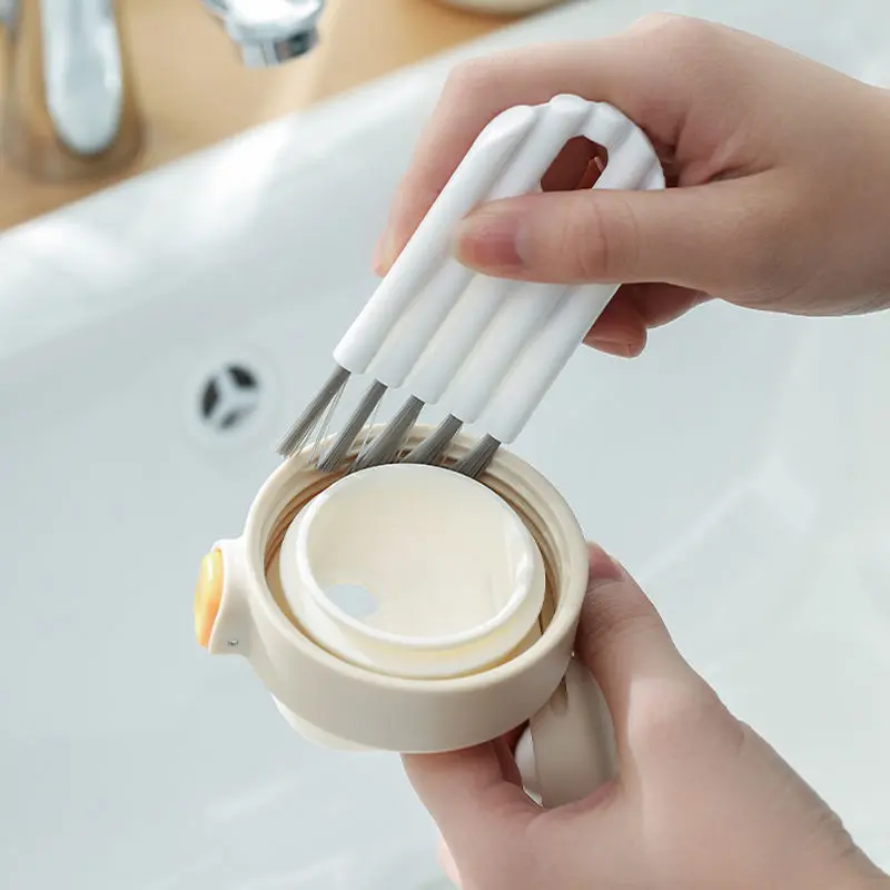 Bàn Chải Làm Sạch Nắp Cốc, Đa Năng 0
