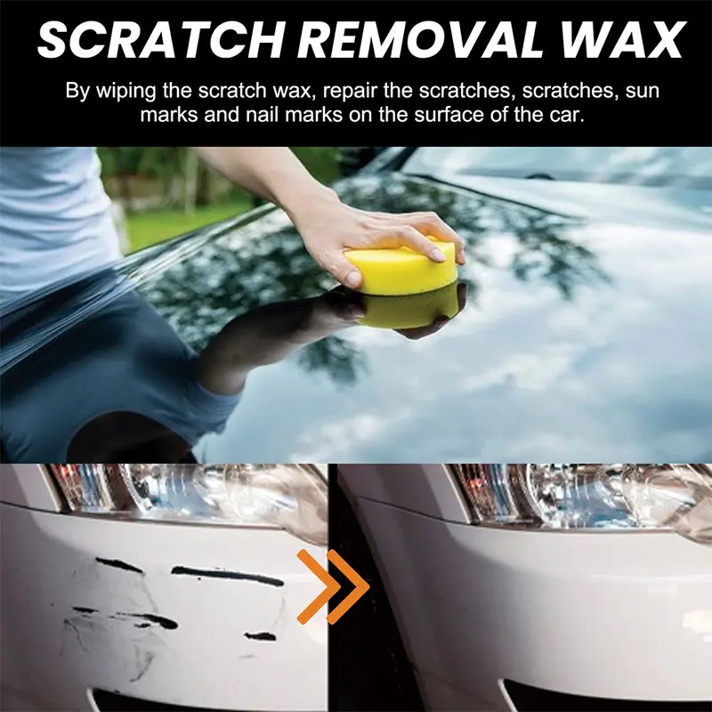 Chất Tẩy Vết Xước Xe Hơi Sáp Phục Hồi Sơn Đánh Bóng Tự Động Chống Thấm Nước 120Ml Kèm Miếng Bọt Biển 4
