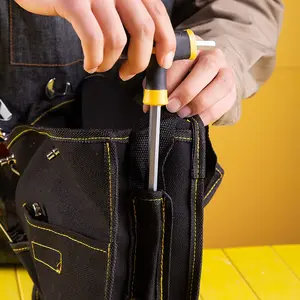 Deli Tools Bag / Tas Perkakas 32x11x31cm Multifungsi Tahan Lama DL-P6