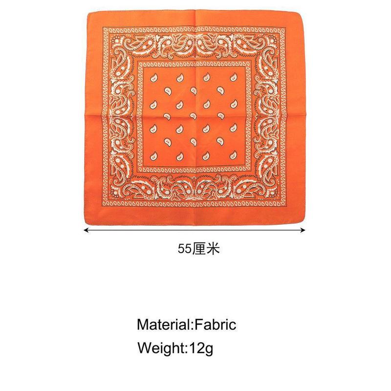 Product Introduction of European and American Outdoor Cycling Multifunctional Headscarf Paisley Bandana Magic Headscarf 4