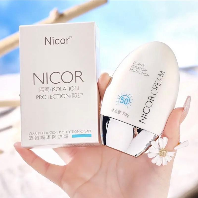 Kem chống nắng dưỡng trắng nâng tone Nicor Cream 50g. Sunscreen Skincare