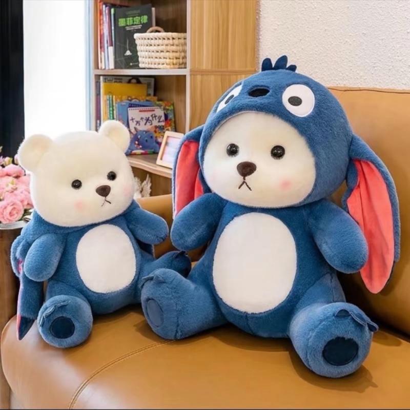 Gấu bông lena xanh size to 1M đáng yêu cute - Thú Nhồi Bông Đồ Chơi Toy  (Kho gấu Đức Thơm) Voi