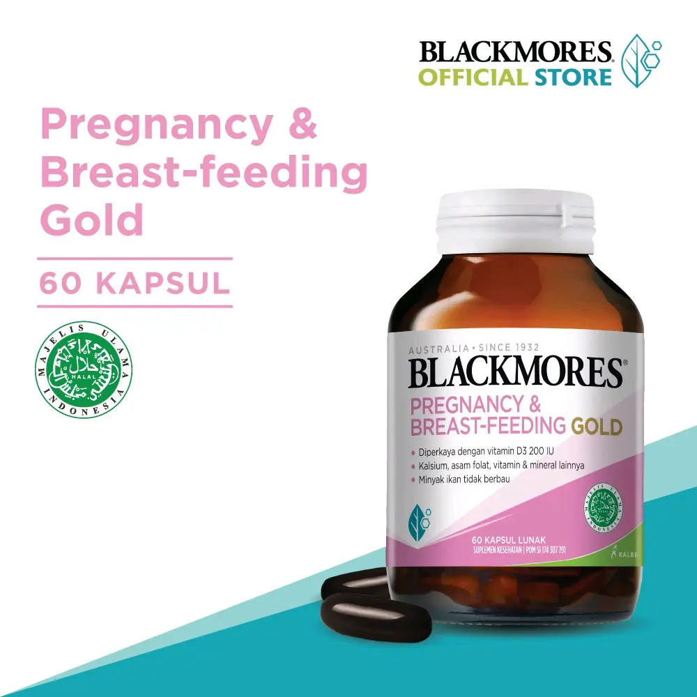 BLACKMORES PREGNANCY & BREAST-FEEDING GOLD 60 KAPS