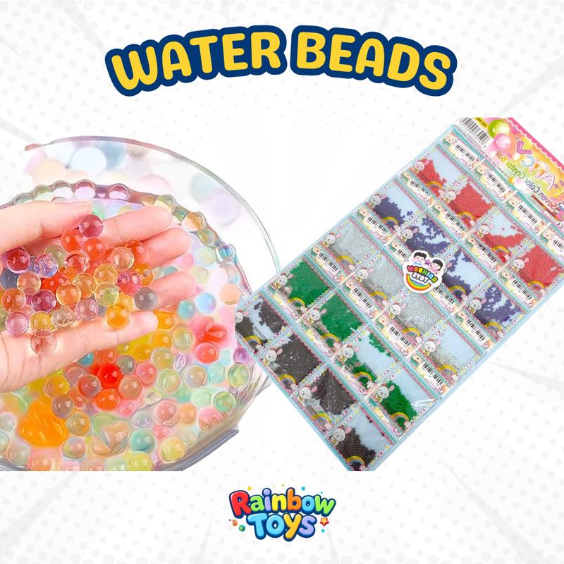 Bola Kristal Rendam Air Mainan Anak Water Beads Warna Mix Waterbead ...