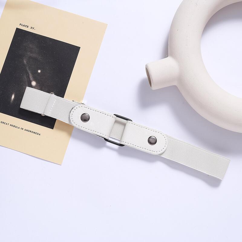 Product Introduction of Lazy invisible seamless and versatile elastic jeans women's non perforated waist belt 5