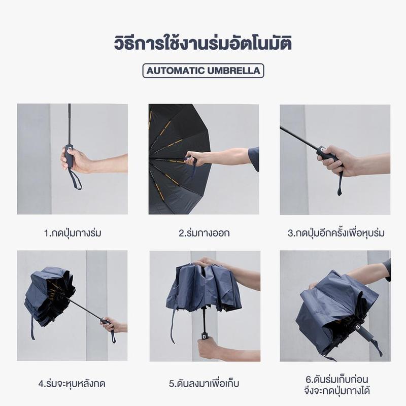 Product Introduction of QIAOYUE ร่มกันแดด ร่มพับ 3 ตอน ร่มกันฝน ร่มกันยูวี ร่มกันUV ร่มพับได้ ร่ม uv Umbrella คุณภาพดีราคาถูก 7