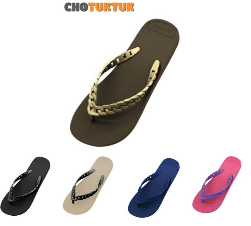 Dép Thái Lan nữ quai kẹp chống trơn  monobo Jina 3 DéP GiàY Shoes Quai Hậu Cao Su Jean