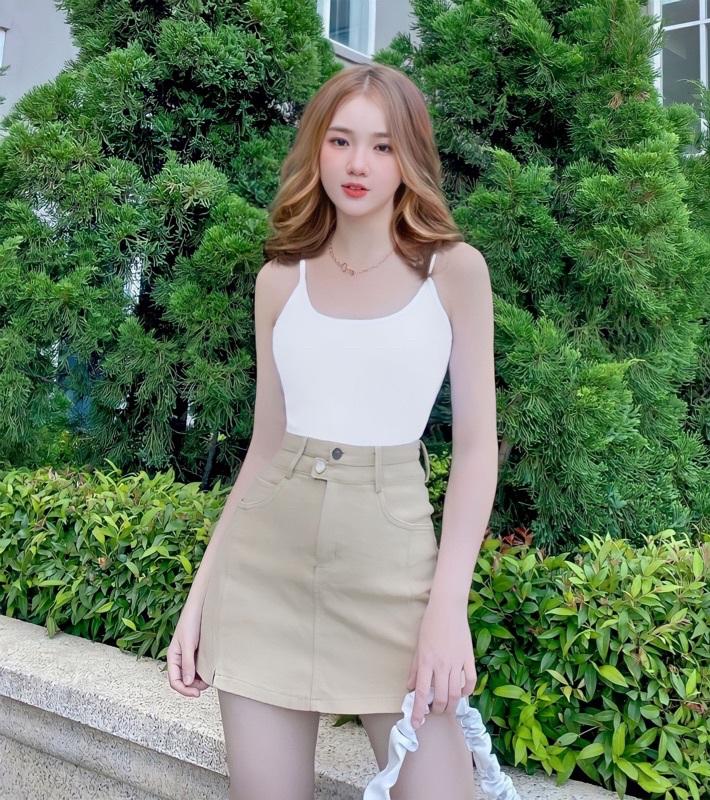 Áo Thun Hai Dây Nữ ,áo thun BIG SIZE Áo Thun Cotton 2 Dây Nữ BODY Mềm Mại Thỏa Mái size 35kg - 68kg