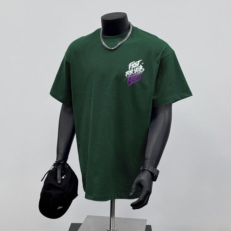 Product Introduction of 100% Cotton Vintage Casual Retro Design Short-sleeved Oversize T-shirt Crew Neck Top for Men and Women Unisex Streetwear 20