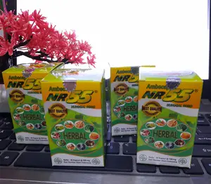 Ambecap NR55 Asam Urat Sakit Pinggang Suplemen Herbal Berkualitas Tinggi Dengan Curcumae Rhizoma & Zingeberris Rhizoma