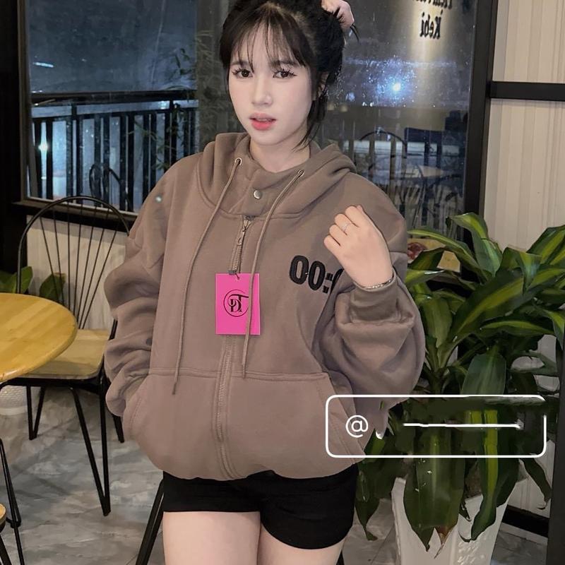 Áo khoác nỉ bông (KÈM ẢNH THẬT) freesize 1