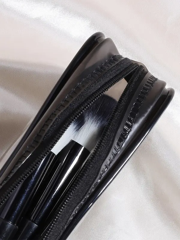 Clear Makeup Bag, Portable Zipper Makeup Organizer, Travel Toiletry Bag, Cosmetic Storage Bag for Women & Men, Makeup Organizer Pouch, Versatile Storage Bag 4