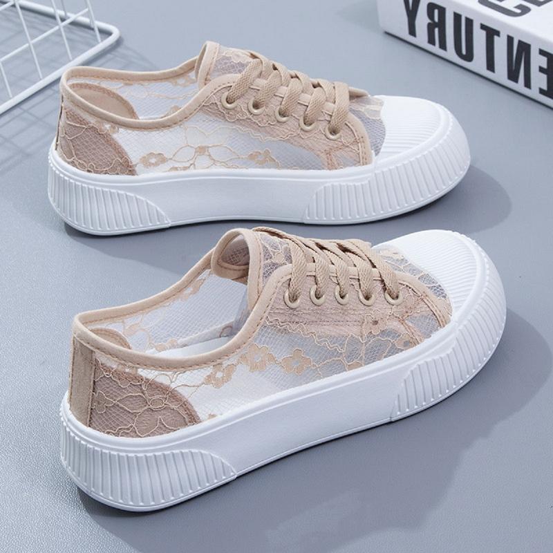 MISSY Giày Thể Thao Thoáng Khí Mùa Hè MS339 Đế Bằng Shoes Cao Su Nữ Sneaker