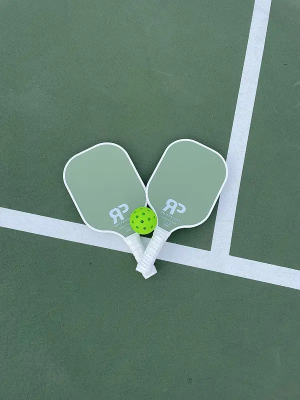 Rally Paddles - Bộ vợt sợi thủy tinh bán Carbon cao cấp chính hãng tiêu chuẩn thi đấu USAPA kèm túi và 4 bóng - bản 14 mm sợi Carbon lõi tổ ong cao cấp Sport vợt  pickleball 8
