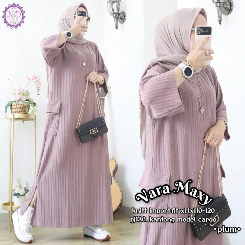 GAMIS VARA MAXY CARGO BAHAN KNIT HORNET 2
