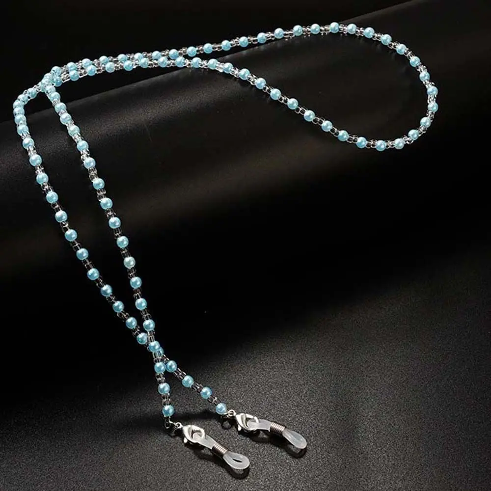 Anti-lost Women Eeyglasses Rope Beaded Sunglasses Chains Mask Lanyard Mask Chains Glasses Chains Spectacle Cord Beads Glasses Chain