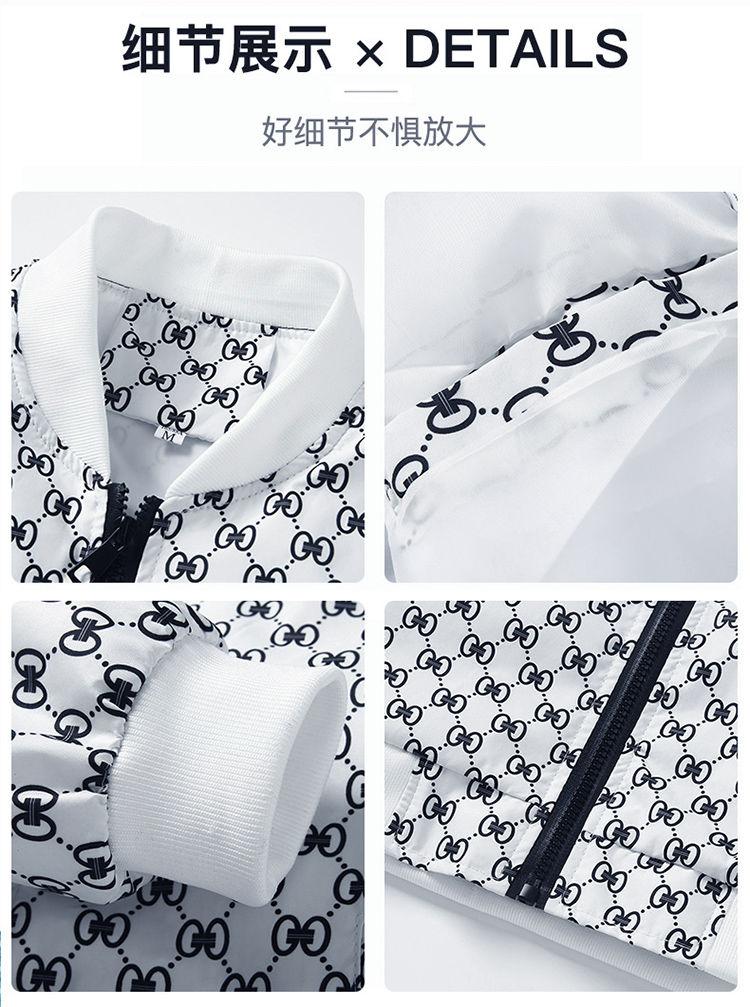 Product Introduction of Áo Khoác Cao Cấp Cho Nam, Bộ Sưu Tập Mùa Xuân Và Mùa Thu, Thời Trang Trẻ Trung, Áo Khoác Mỏng, Phong Cách Hàn Quốc, Dáng Ôm, Áo Bóng Chày Thường Ngày Phù Hợp Với Nam Giới Menswear Jacket 3