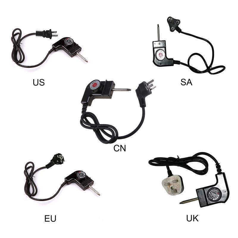 Electric Griddle Heat Control Power Cord US UK EU CN Plug Kitchen Electric griddle heat control power cord us uk eu cn plug kitchen