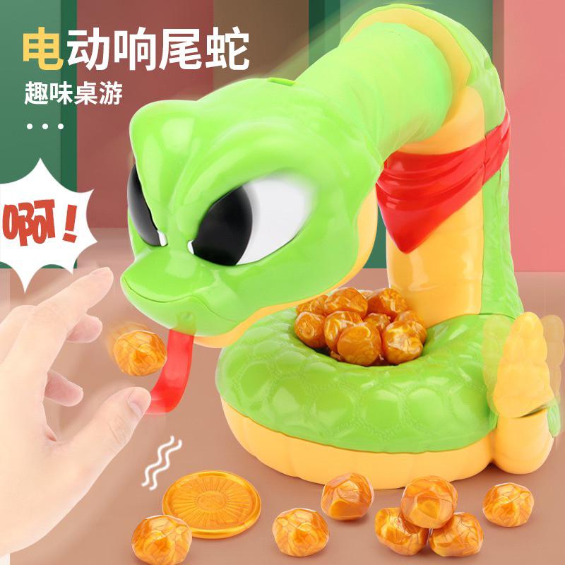 Đồ chơi rắn chuông giữ kho báu vàng cắn tay có âm thanh vui nhộn ..... 4