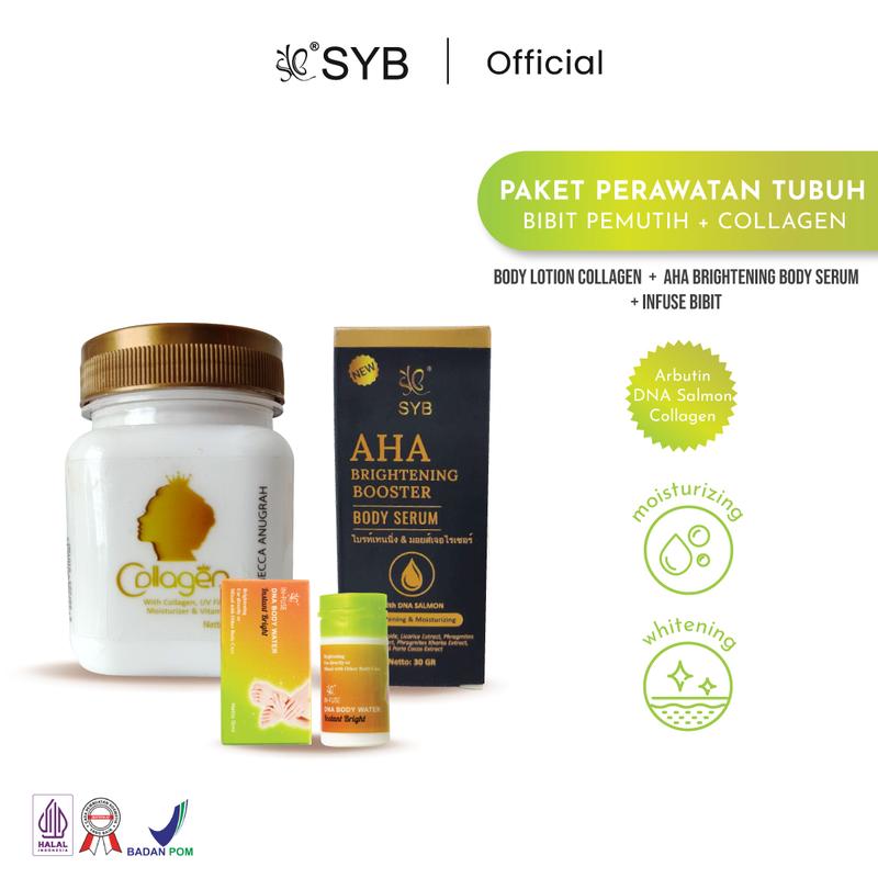 Bundling Body Care Series [Paket Perawatan Tubuh untuk Mencerahkan & Melembabkan Kulit] 2