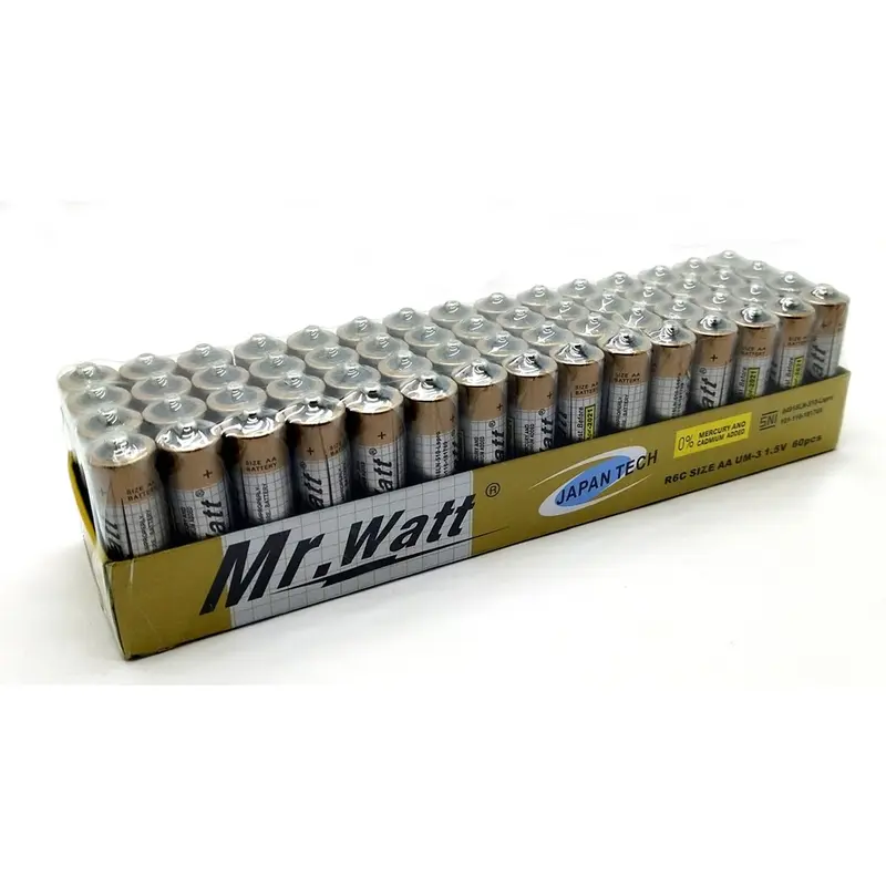 BATERAI MAINAN AA/A2 1 SET ISI 4 PCS Jam 0