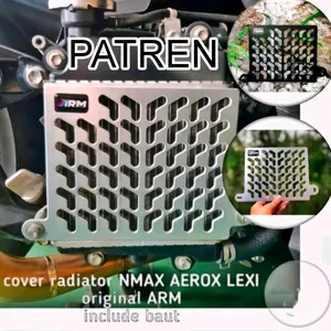 cover radiator cnc ARM NEW NMAX 2015-2023 AEROX LEXI ADV 150 PCX 150 VARIO 2018-2022 Motor